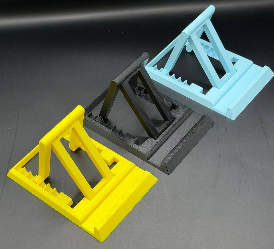 3D printed parts in multiple filament colors