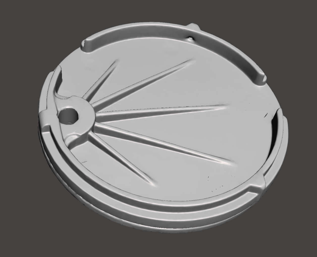 Technical 3D model from scan or CAD